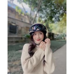 Thumbnail Mũ bảo hiểm 1/2 đầu Hpro Helmet thời trang, Tem hình ROCK cá tính, Freesize (55-59cm) kèm kính UV, phi công 4