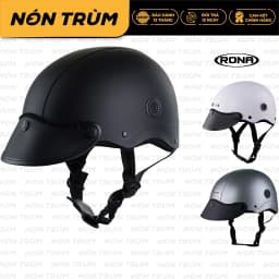 Thumbnail Mũ bảo hiểm 1/2 Rona R5 freeship toàn quốc, bảo hành 12 tháng tại hệ thống Nón Trùm 1