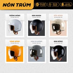 Thumbnail Mũ bảo hiểm 3/4 Royal M139 có kính âm chính hãng size M L XL đi xe máy phân phối tại Nón Trùm 2