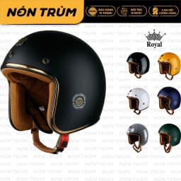 Thumbnail Mũ bảo hiểm 3/4 Royal M20c chính hãng đi xe máy size m l xl cho nam và nữ bảo hành 12 tháng 1