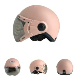 Thumbnail Mũ bảo hiểm nửa đầu cao cấp Asia MT105 Sữa nhám - Vòng đầu 57-59cm - Bảo hành 12 tháng 1