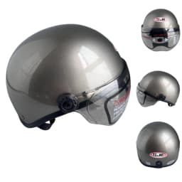 Thumbnail Mũ bảo hiểm nửa đầu có kính siêu đẹp - Hàng chính hãng BKtec - BK6K - SJC - Vòng đầu 56-58cm - Bảo Hành 12 tháng 4