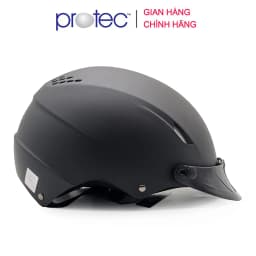 Thumbnail Mũ bảo hiểm nửa đầu không kính Protec VIC, thời trang, an toàn, chắc chắn, êm nhẹ cho người đội 2