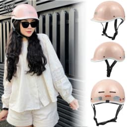 Thumbnail Mũ Bảo Hiểm Nửa Đầu Kiểu Nhật Dáng Cá Heo VARO Freesize Cho Vòng Đầu 53-58cm - Chính Hãng 2