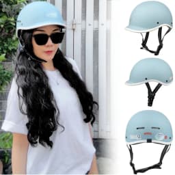 Thumbnail Mũ Bảo Hiểm Nửa Đầu Kiểu Nhật Dáng Cá Heo VARO Freesize Cho Vòng Đầu 53-58cm - Chính Hãng 4