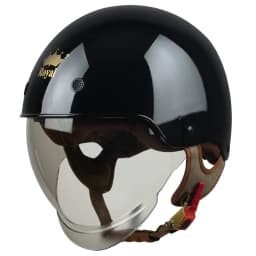 Thumbnail Mũ Bảo Hiểm Nửa Đầu Kính Âm Royal Helmet M239 Trơn, Nón Bảo Hiểm 1/2 Royal Hàng Chính Hãng Bảo Hành 1 Năm Hợp Nam Nữ 3