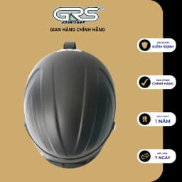 Thumbnail Mũ bảo hiểm nửa đầu lưỡi trai size lớn GRS A860T 3