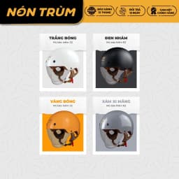 Thumbnail Mũ bảo hiểm nửa đầu Royal M239 kính âm che mặt size M L XL XXL cho nam và nữ đi xe máy chính hãng 2