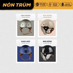 Thumbnail Mũ bảo hiểm nửa đầu Royal M239 kính âm che mặt size M L XL XXL cho nam và nữ đi xe máy chính hãng 3