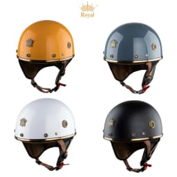 Thumbnail Mũ Bảo Hiểm Nửa Đầu Royal M379 - Đệm Tai Tháo Rời -Tặng Kèm Lưỡi Trai - Kiều Dáng Classic - CHÍNH HÃNG -Bảo Hành 12Tháng 2