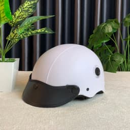 Thumbnail Mũ bảo hiểm nửa đầu thời trang Hpro helmet HP02B, nhiều màu sắc cá tính, kiểu dáng nón sơn Freesize (52-56cm) 4
