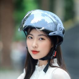Thumbnail Mũ bảo hiểm nửa đầu VARO A33K có kính chắn gió cao cấp bảo vệ an toàn 3