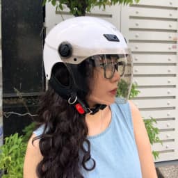 Thumbnail Mũ bảo hiểm nửa đầu có kính Varo A31 Trơn - Chính hãng - Bảo hành 1 năm 4