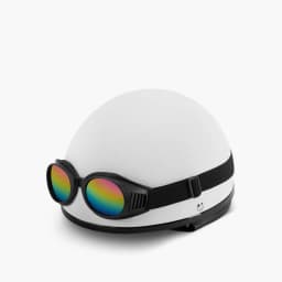 Thumbnail Mũ Bảo Hiểm Nửa Đầu Kèm Kính Goggles M/L MUJI 3