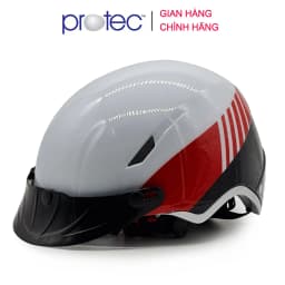Thumbnail Mũ bảo hiểm thời trang siêu nhẹ Protec IM01, nặng chỉ 415g, mẫu mới, an toàn gấp bội 1