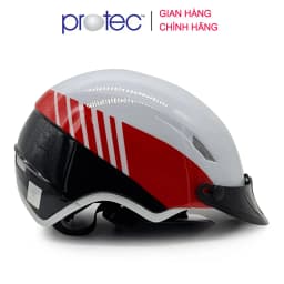 Thumbnail Mũ bảo hiểm thời trang siêu nhẹ Protec IM01, nặng chỉ 415g, mẫu mới, an toàn gấp bội 3
