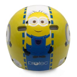Thumbnail Mũ Bảo Hiểm Trẻ Em 1/2 Đầu Không Kính Protec KITTY Họa Tiết Minion Sinh Động, Dễ Thương 3