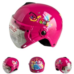 Thumbnail Mũ bảo hiểm trẻ em có kính Hello kitty - công chúa - siêu nhân cho bé 3-6 tuổi V&S - dưới 18kg - VS103KS - có nhiều màu 4