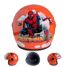 Thumbnail Mũ bảo hiểm trẻ em trùm đầu - BKtec BK32 Spider Man - Dành cho bé Nặng dưới 25kg - Bé từ 4 đến 8 tuổi - Vòng đầu 50-52cm 3