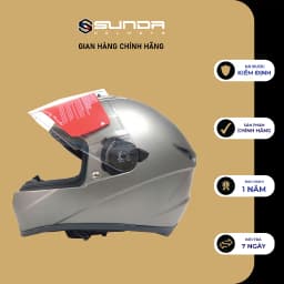 Thumbnail Mũ bảo hiểm trùm đầu cao cấp SUNDA 821 – chính hãng 2