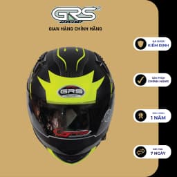 Thumbnail Mũ bảo hiểm trùm đầu GRS A801k nhiều màu - hàng chính hãng 3