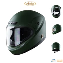 Thumbnail Mũ bảo hiểm trùm đâu kính chống lóa Asia MT120 bảo hành 12 tháng - Size đầu 57-59cm 1