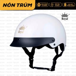 Thumbnail Mũ bảo hiểm xe máy nửa đầu Royal M162 có lưỡi trai dành cho cả nam và nữ chính hãng 4