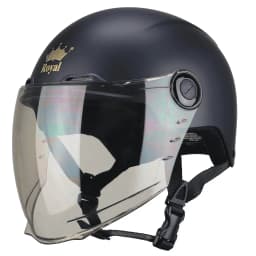 Thumbnail Mũ bảo hiểm xe máy nửa đầu Royal M555 có kính, nón freesize cho nam và nữ đi xe máy 2