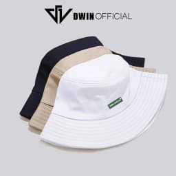 Thumbnail Mũ bucket DWIN tai bèo vành nón trơn cụp Unisex phù hợp nam nữ 3