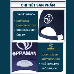 Thumbnail Mũ lưỡi trai nam cao cấp nón kết kaki nam kiểu đẹp xịn basic trơn kaki cotton thoáng mát ON5 OPPAMAN 3