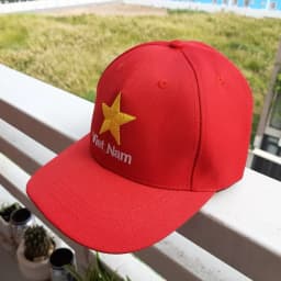 Thumbnail Mũ lưỡi trai nam nữ cao cấp cờ đỏ sao vàng việt nam vải kaki có thể điều chỉnh độ rộng - Tâm An 3