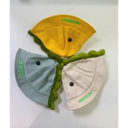Thumbnail Mũ tai bèo họa tiết khủng long cho bé từ 3 tháng - 2 tuổi (vòng đầu 48-50cm) giao màu ngẫu nhiên 1