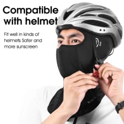 Thumbnail Mũ Trùm Đầu WEST BIKING Chất Liệu Lụa Băng Thoáng Khí Thoải Mái Lót Mũ Bảo Hiểm Khi Chạy Xe Máy 3