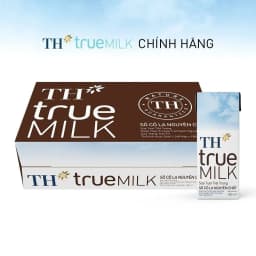 Thumbnail [Mua 12 +1 quy đổi giảm 7%] Thùng 48 hộp sữa tươi tiệt trùng TH true MILK sôcôla nguyên chất 180 ml (180 ml x 48) 1