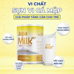 Thumbnail Mua 2 tặng 1 sữa Japa Milk giúp con phát triển toàn diện, tăng cân , tăng chiều cao Japa kids 3
