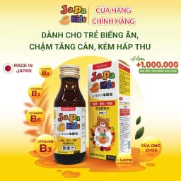 Thumbnail Mua 3 Chai Siro Japa Kids Tặng 1 Kích Thích Ăn Ngon Tăng Cân Tăng Chiều Cao Cho Bé Chính Hãng JaPan 1
