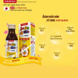 Thumbnail Mua 3 Tặng 1 Japa Kids  kích thích ăn ngon tăng cân tăng chiều cao Cho Bé 100ml 3