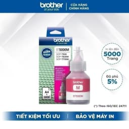 Thumbnail Mực in phun màu Brother BT5000M (hồng) cho máy in phun mini19HT 2