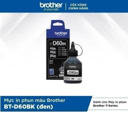 Thumbnail Mực in phun màu Brother BTD60BK (đen) cho máy in phun mini19HT 1