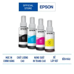 Thumbnail Mực Máy In Chính Hãng Epson T664 Dùng Cho Máy L310/L360/L1300/L120/L121/L1300... Giúp Chất Lượng Hình In Sống Động 1