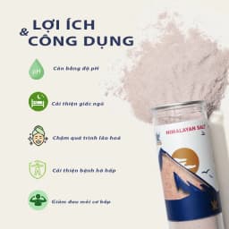 Thumbnail Muối hồng Himalaya VUA YẾN MẠCH nhập khẩu Pakistan chính hãng chuyên dùng nấu ăn 4