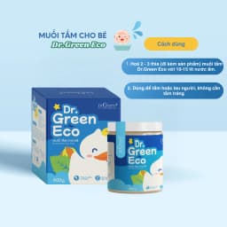 Thumbnail Muối tắm bé thảo dược từ thiên nhiên sạch rôm sảy tăng đề kháng cho bé - hộp 400g | Dr.Green Eco | 3