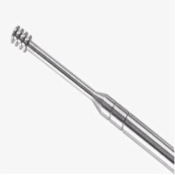 Thumbnail Muỗng tai bằng thép không gỉ Bộ 6 món dụng cụ lấy tai cầm tay xoắn ốc 3