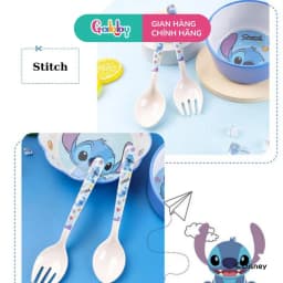 Thumbnail Muỗng/Thìa Tròn, Muỗng Soup, Nĩa Ăn Dặm Nhựa Melamine Disney/Marvel Đáng Yêu Cho Bé 3