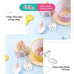 Thumbnail Muỗng/Thìa Tròn, Muỗng Soup, Nĩa Ăn Dặm Nhựa Melamine Disney/Marvel Đáng Yêu Cho Bé 4