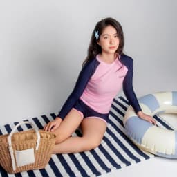 Thumbnail Muse Una Áo bơi nữ tay dài chống nắng SOBIE 3