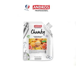 Thumbnail Mứt Pha Chế Bưởi đỏ & Yuzu - Có miếng trái cây thật - Nguyên liệu pha chế -  ANDROS CHUNKY - 1kg 3