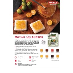 Thumbnail Mứt Việt Quất Thiên Nhiên Ít Đường - Không chất bảo quản - ANDROS - 1KG 3