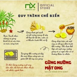 Thumbnail Nam Xanh Gừng Nướng Mật Ong Ginger Honey Hộp 10 Miếng 1