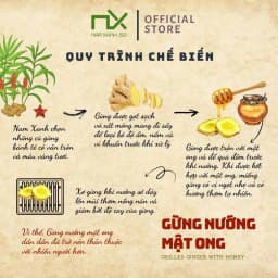 Thumbnail Nam Xanh Gừng Nướng Mật Ong Ginger Honey túi 100 3